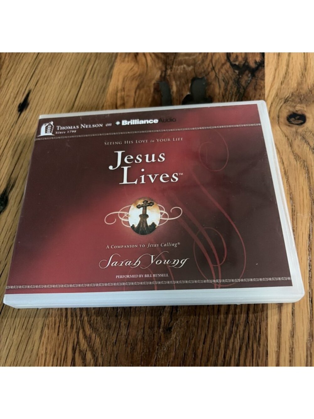 Jesus Lives : Seeing His Love in Your Life by Sarah Young Cd Set Disc 1 Missing